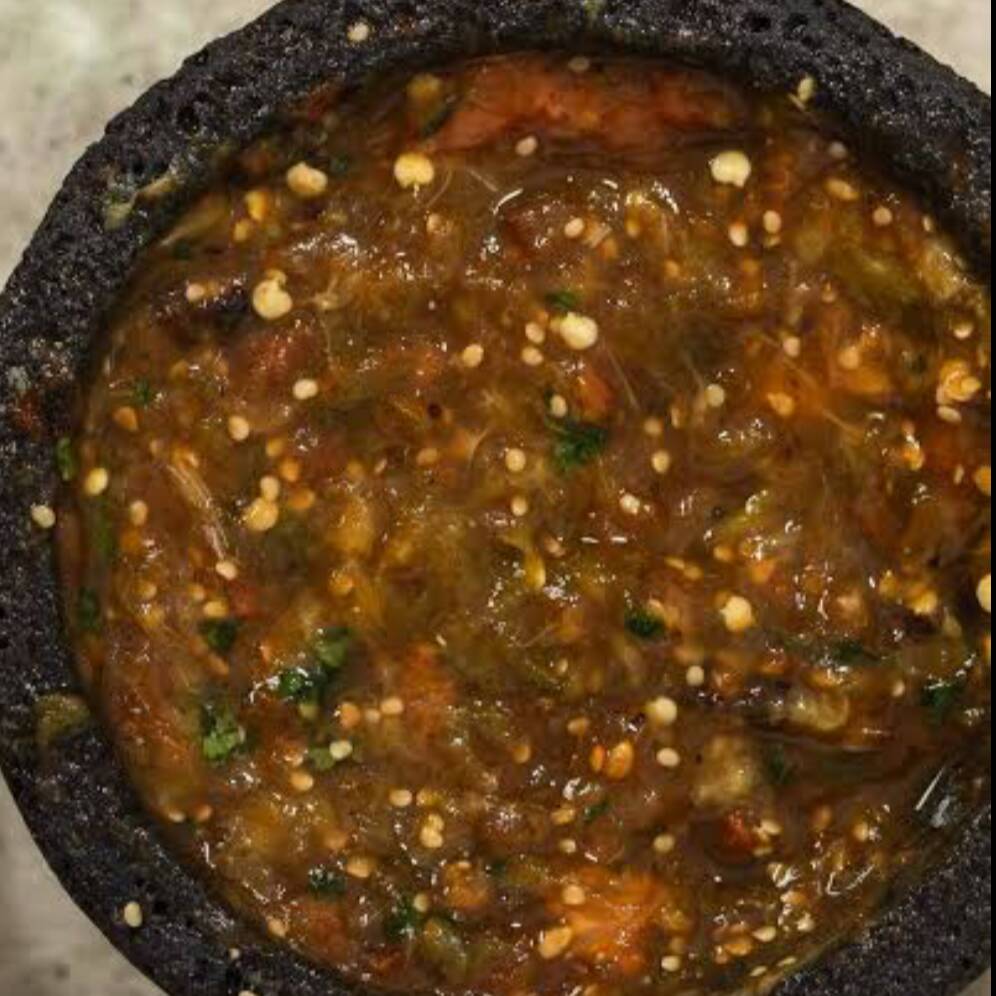 SALSA DE MOLCAJETE