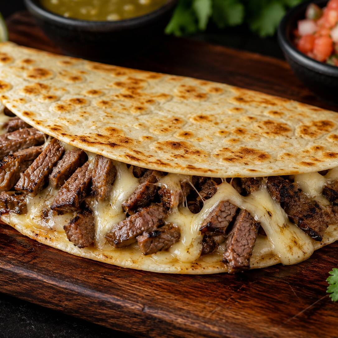 Quesadilla de Asada Sencilla