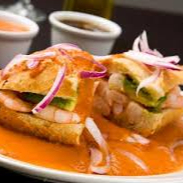 Torta Ahogada de Camarón