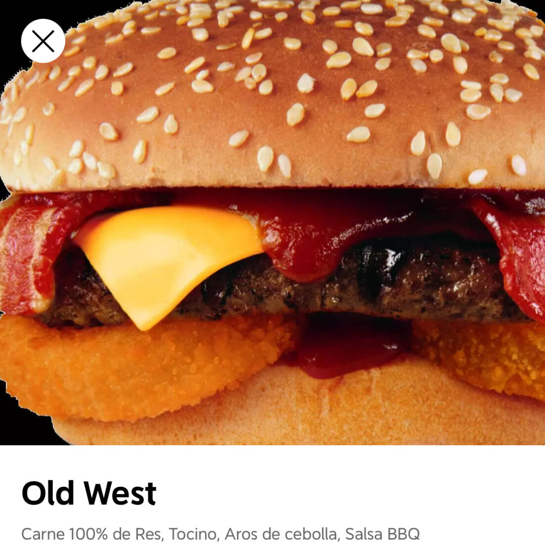 Combo Old West + Bebida
