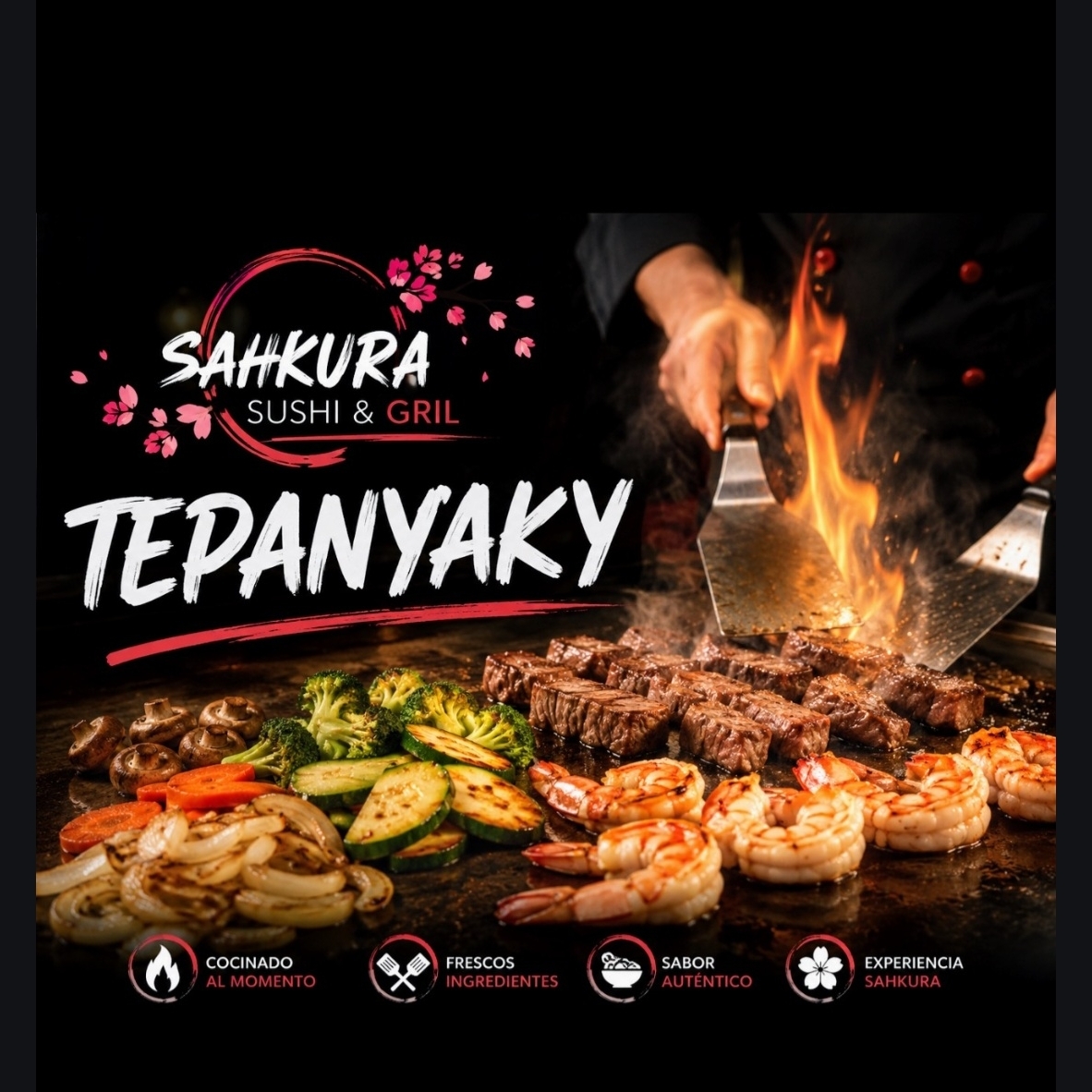 Teppanyaki de Pollo