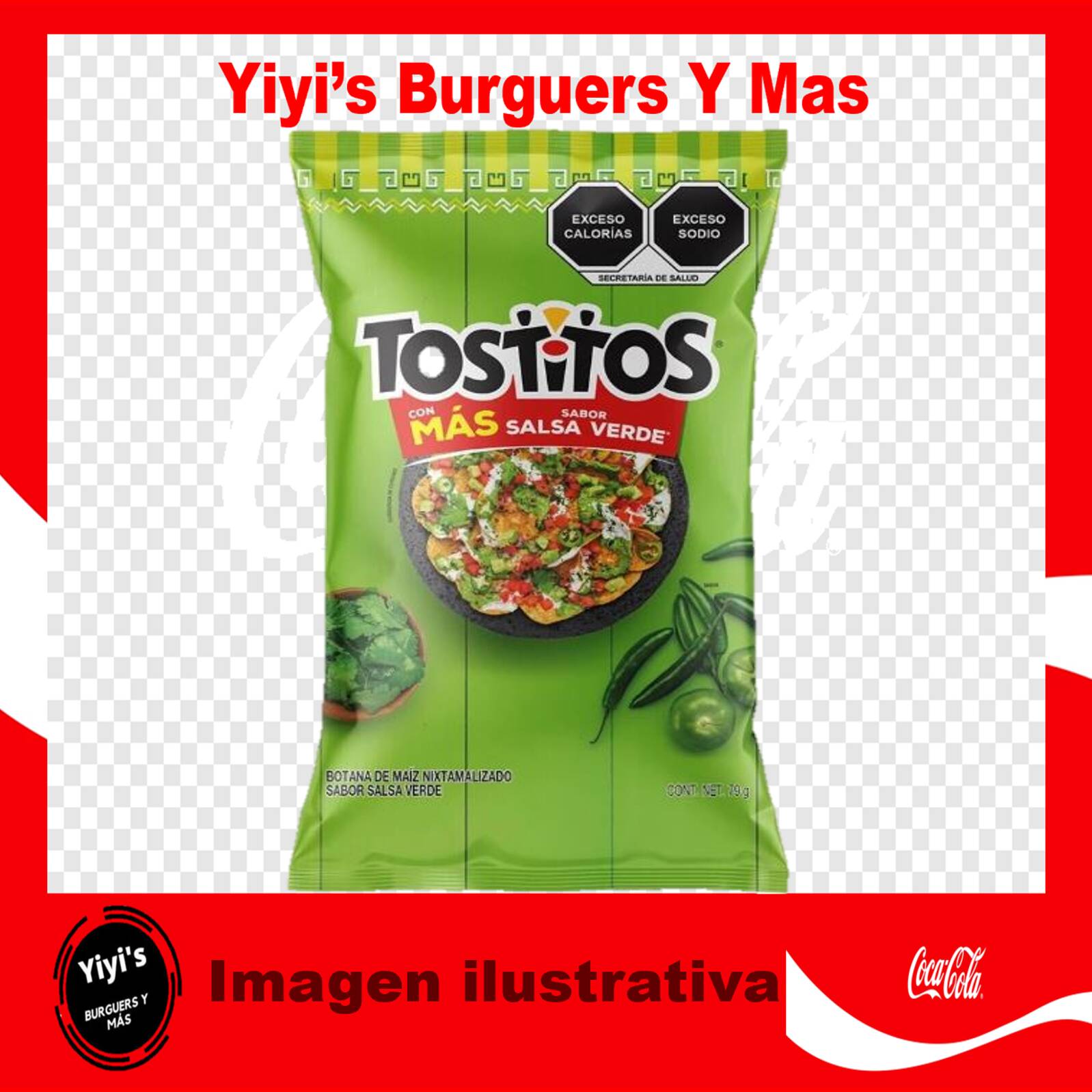 Tostitos Salsa Verde 55g (Sabores a Disponibilida