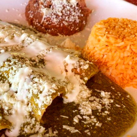 Enchiladas Verdes