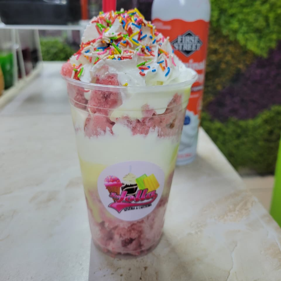 Fresas con Crema Congeladas Grande