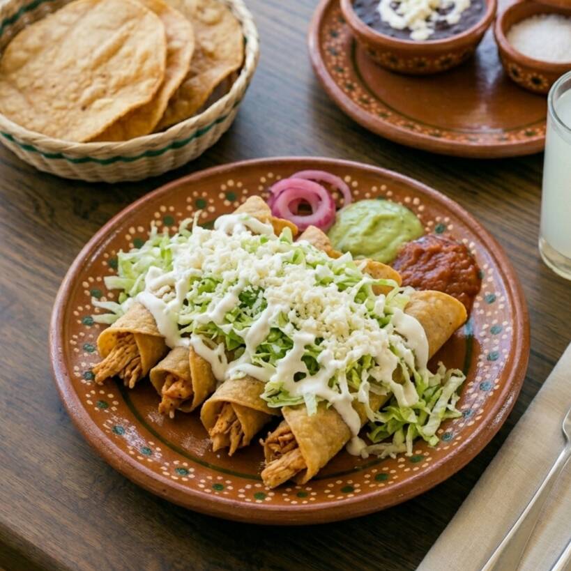 Tacos Dorados (4 Pzas )