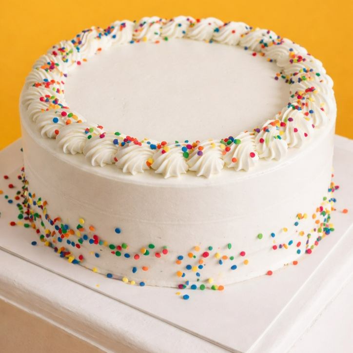 Pastel Funfetti de Vainilla
