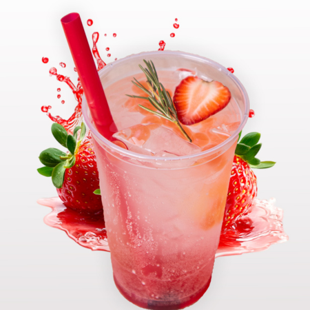 Soda Italiana de Fresa 24oz