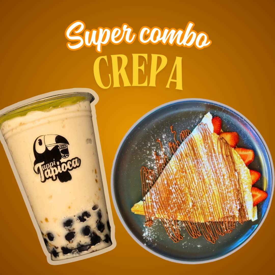 Combo Crepa y Tappi caramelo