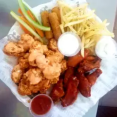Combo 2 Pareja (Alitas+Boneles+3pz Dedos+ Vegetale