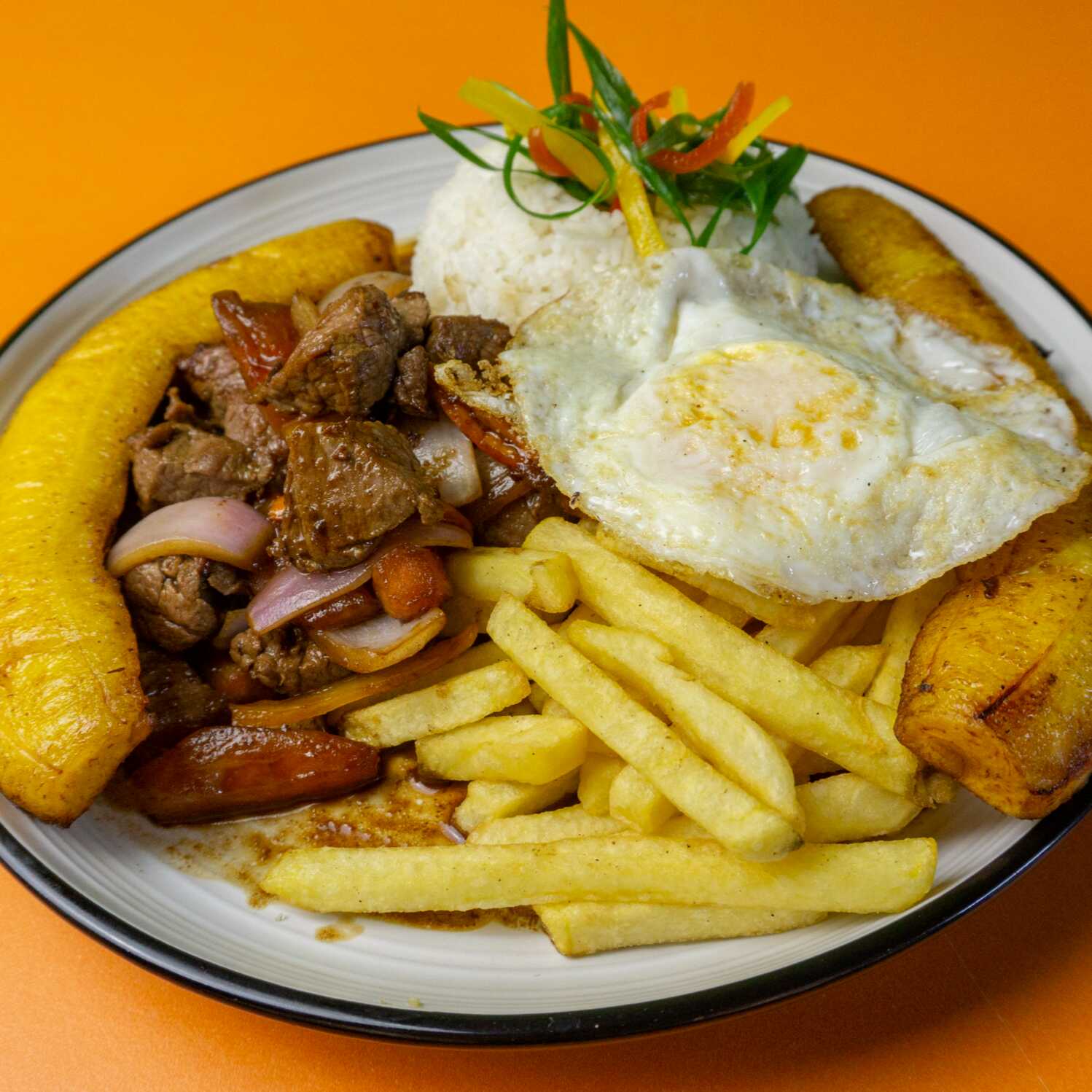 Lomo Saltado a lo Pobre