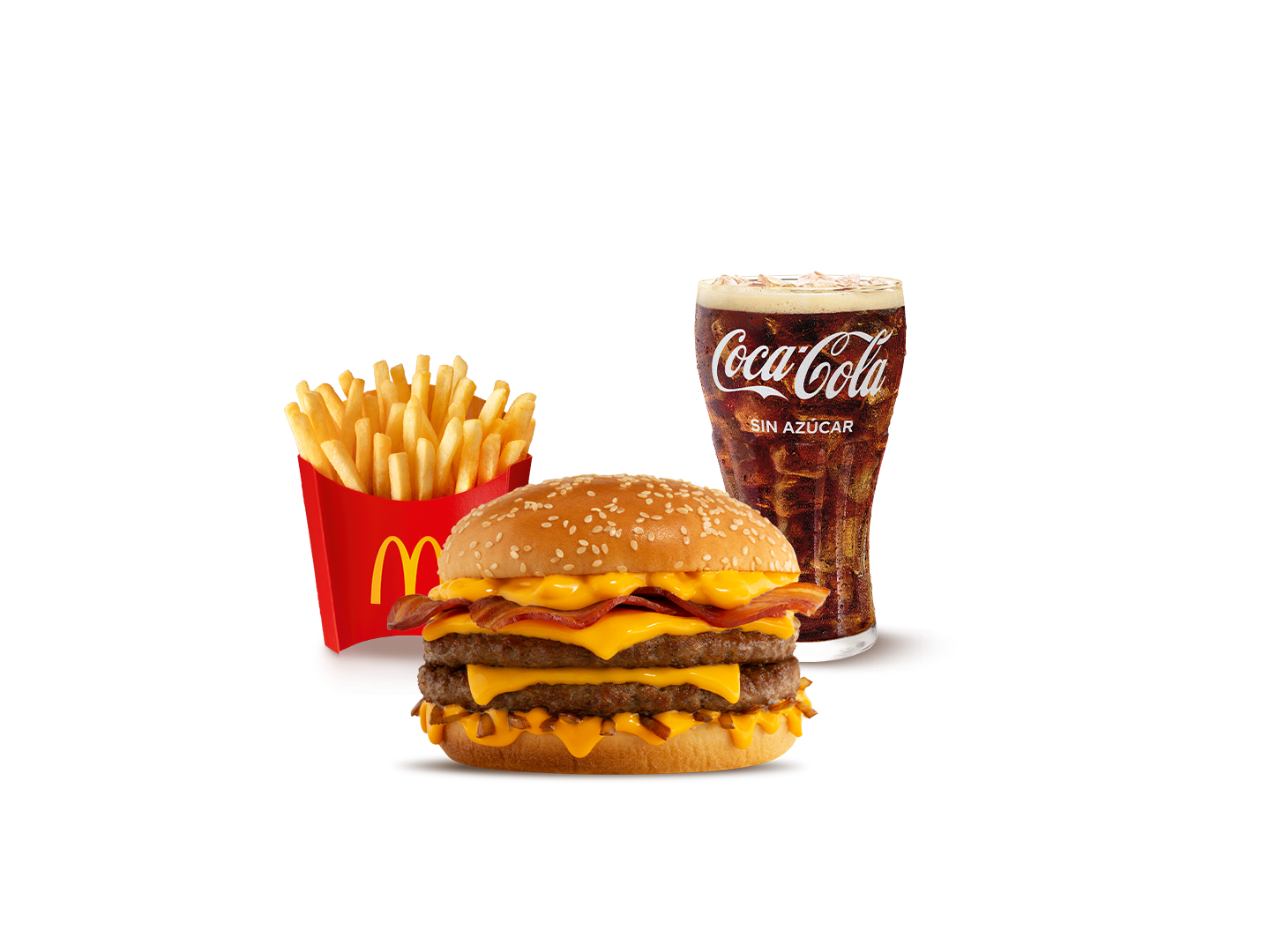 McCombo Mediano Bacon Cheddar McMelt doble