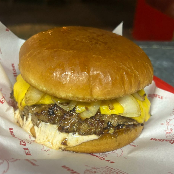 Cheese Burger Sencilla