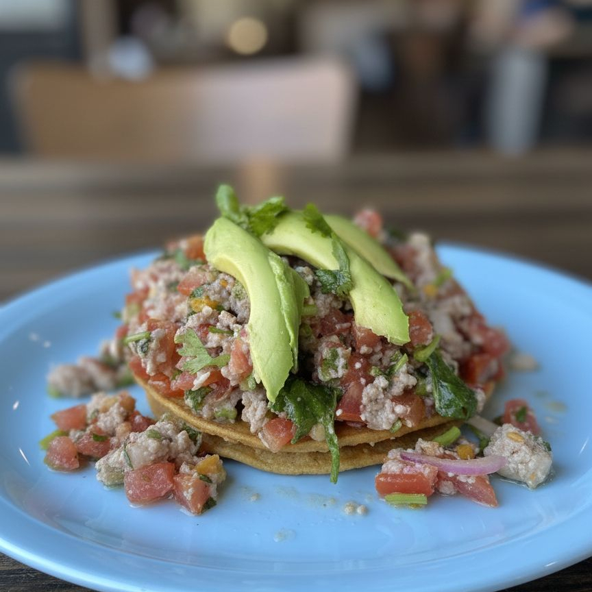 Tostada de Carne Apache