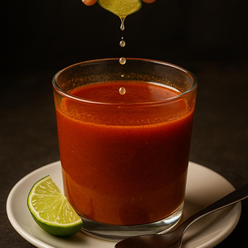 Consomé de Camarón