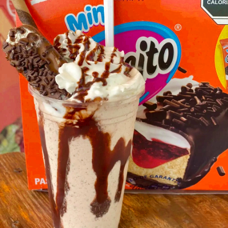 Malteada de Gansito de 500ml.