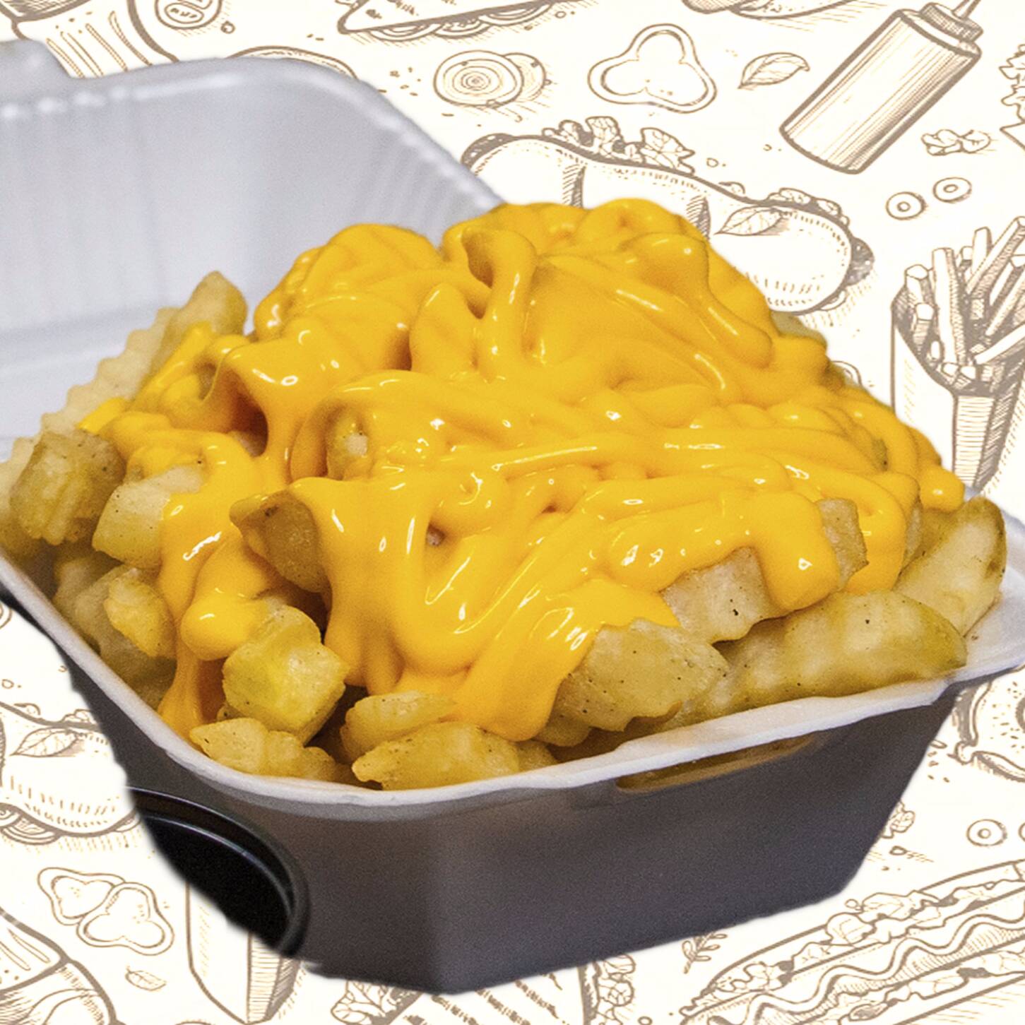 Papas con Queso.