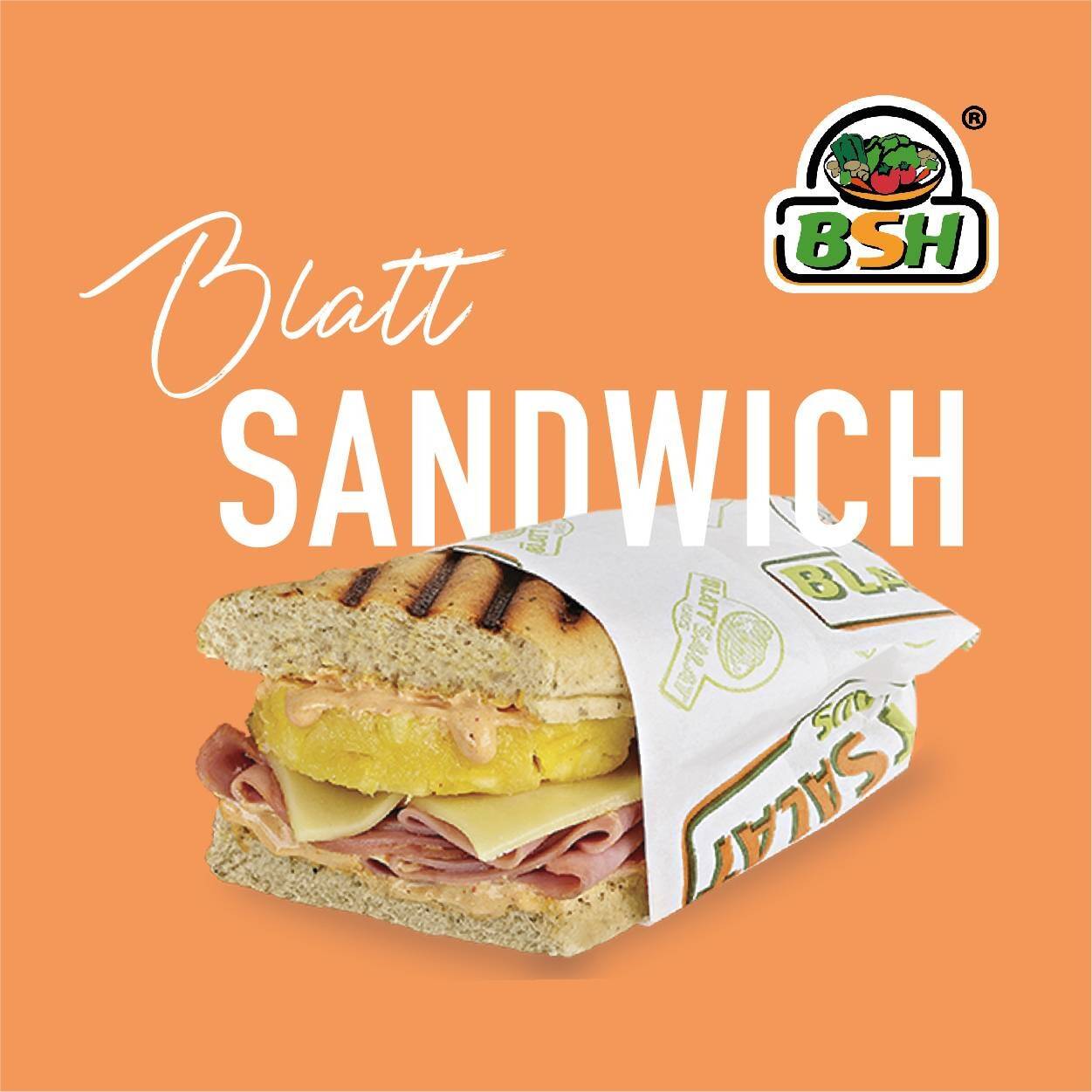 Blatt Sandwich Hawaiano