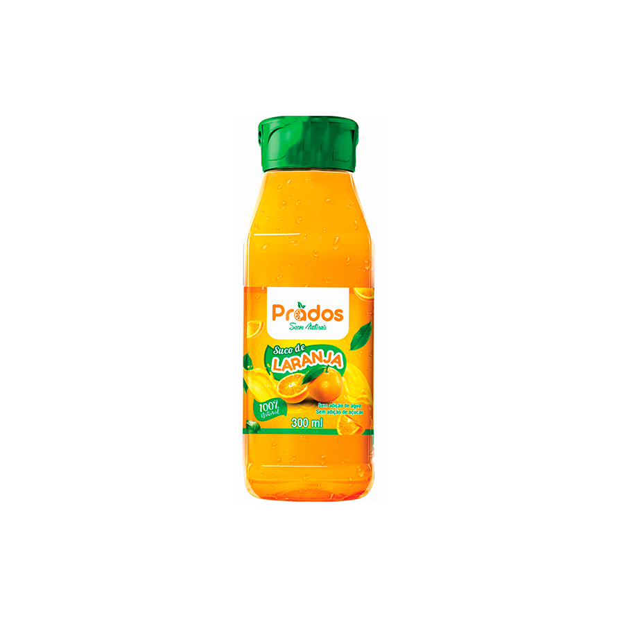 100% integral, somente o caldo da laranja, sem conservantes, sem adição de agua, sem adição de açucares