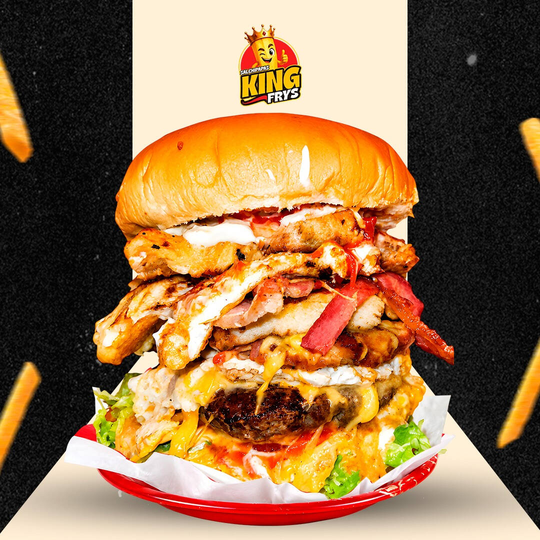 Burger King Mixta Pollo y Lomito