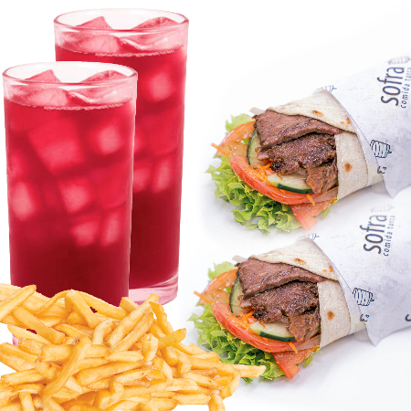Combo Durum Kebab De Sirlon