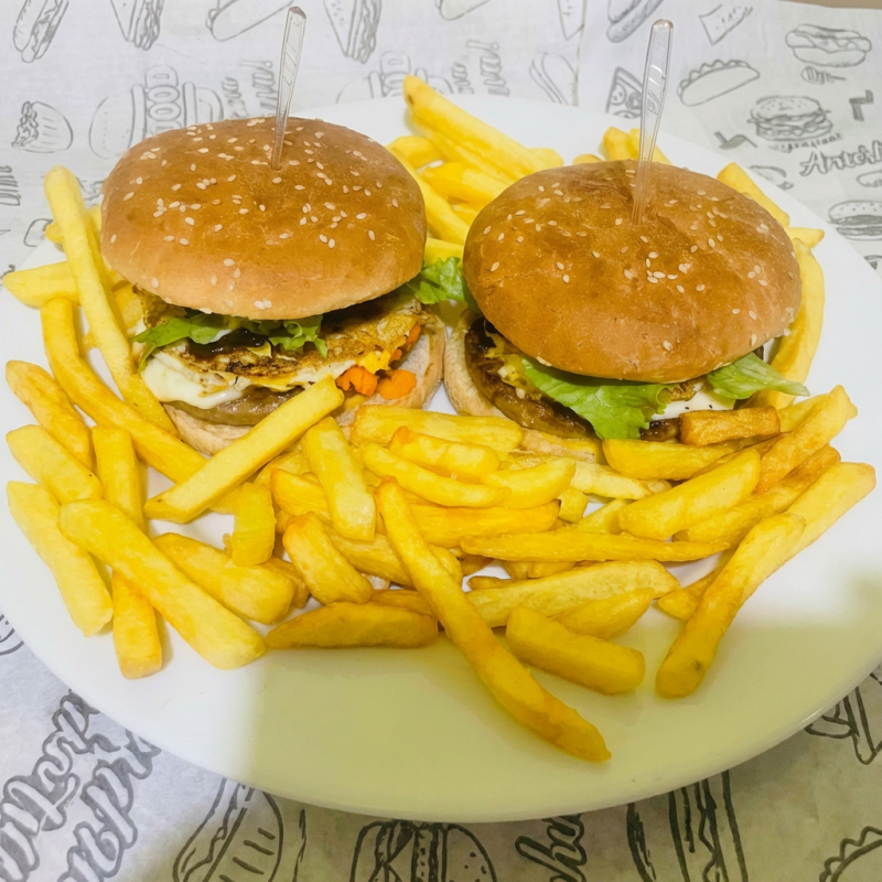 2 x tudo +batata frtas na quentinha