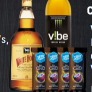 Acompanha 4 Red Bull e 4 gelos saborizados, copos e canudos