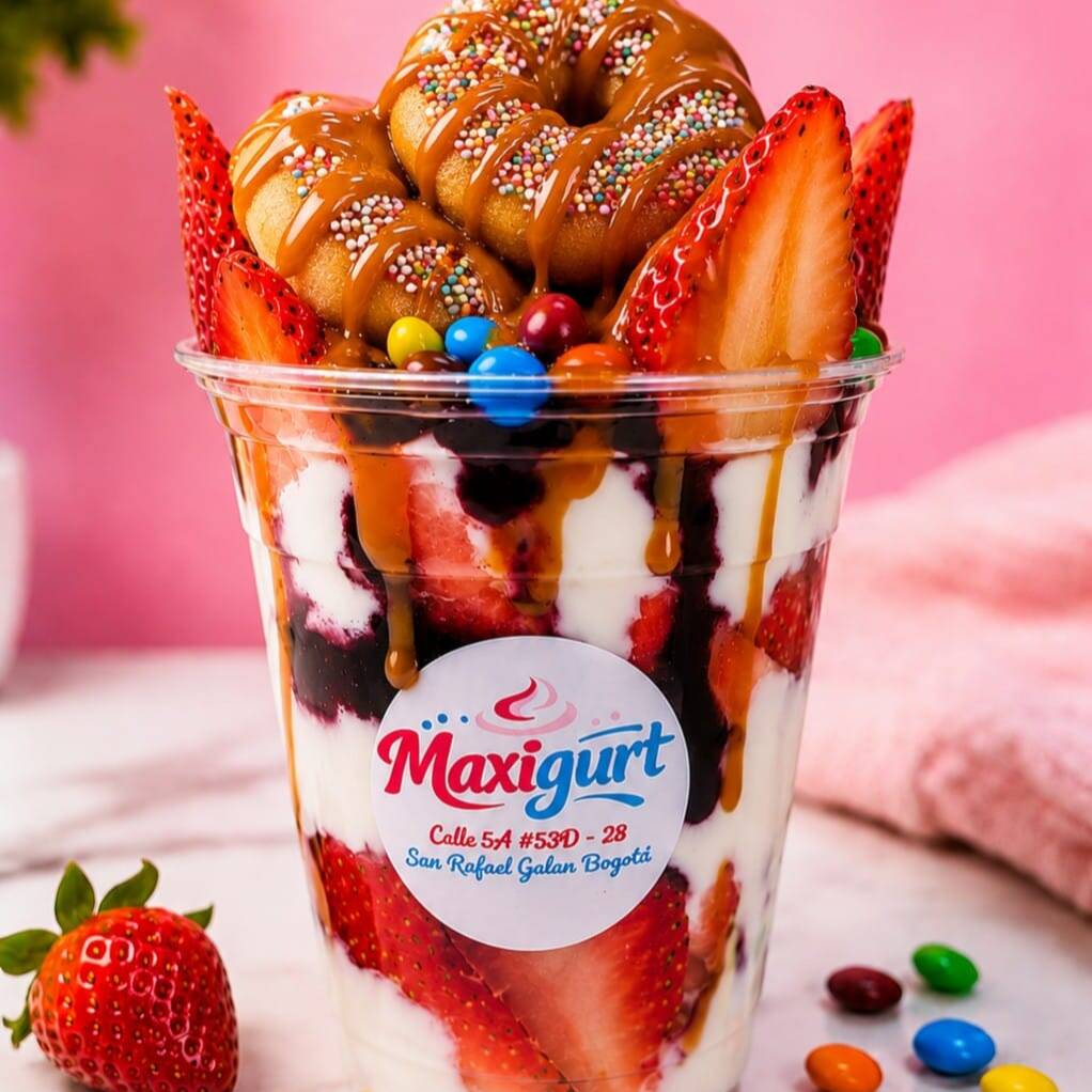FRESAS CON CREMA Y DONITAS