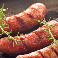 Salchicha de Pavo Dorada