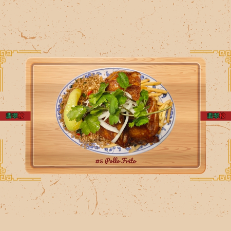 Lunch No. 5 – Pollo Frito