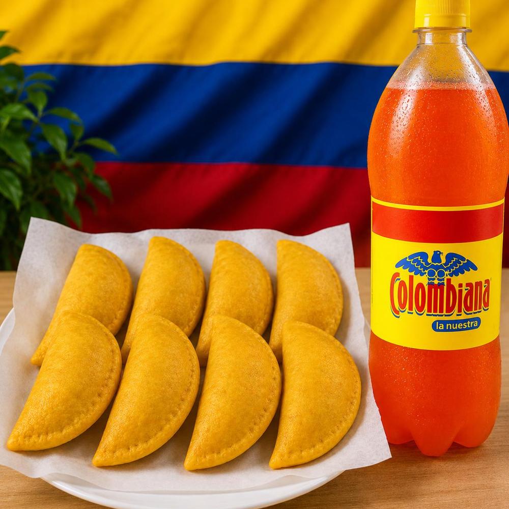 Combo 8 empanadas mas gaseosa 1 litro