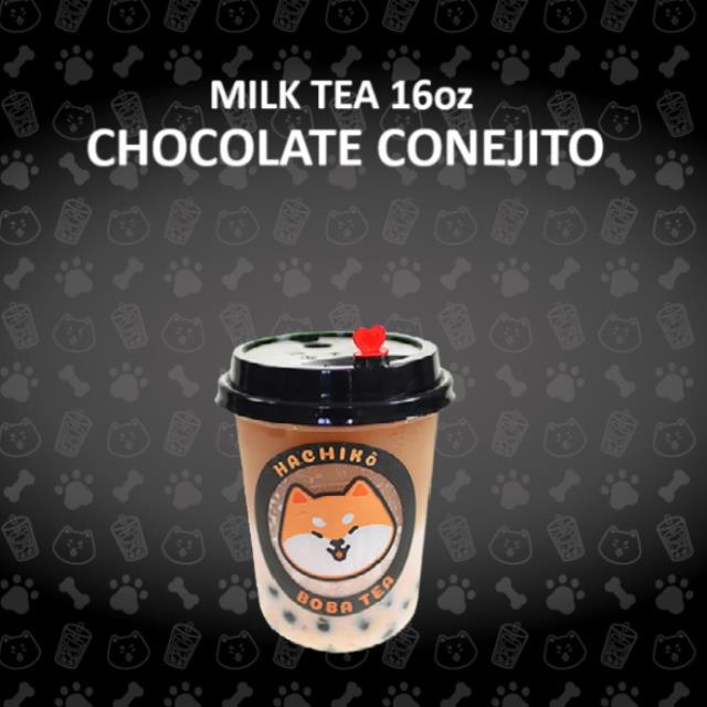 MILK TEA BLACK CHOCOLATE CONEJITO 16OZ