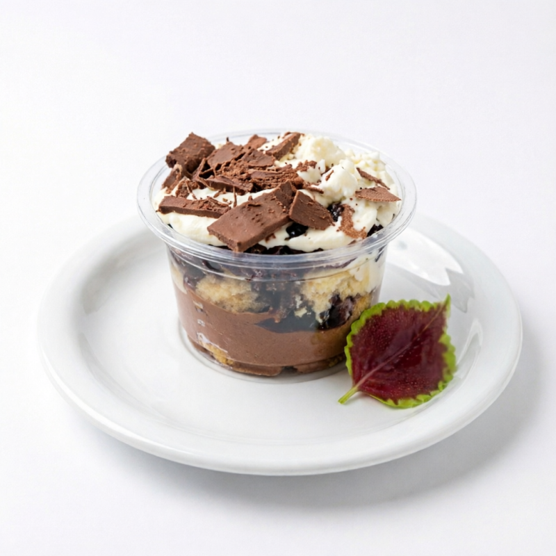 Massa de Iogurte Molhadinha Com Recheio Quatro Leites e Mousse de Chocolate.
