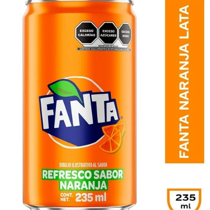 Fanta de naranja
