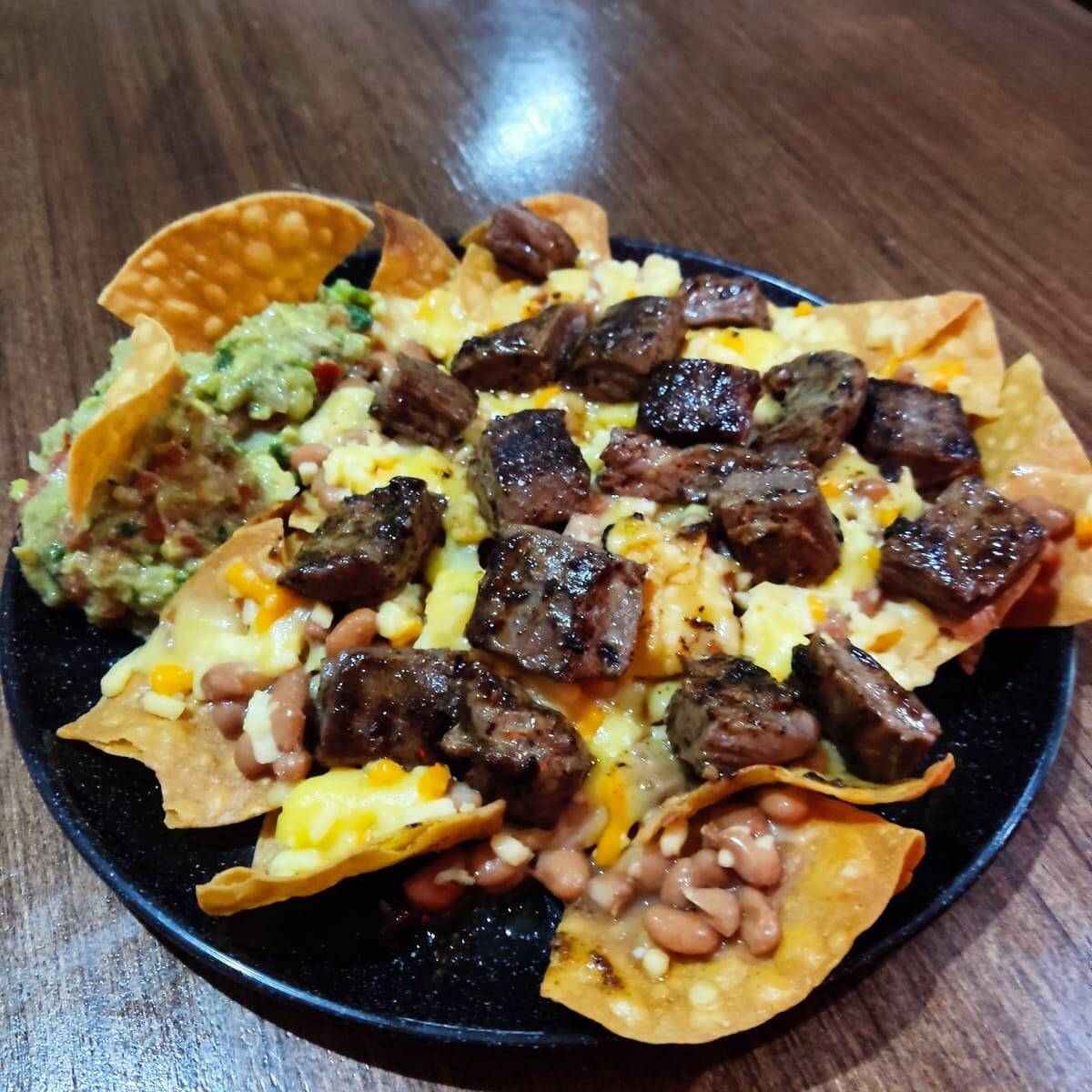 Nachos con Arrachera