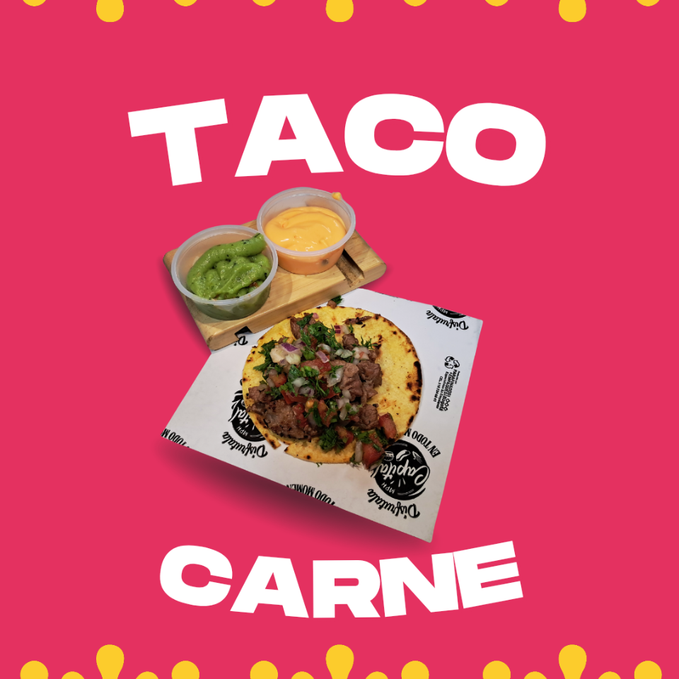 Taco de carne