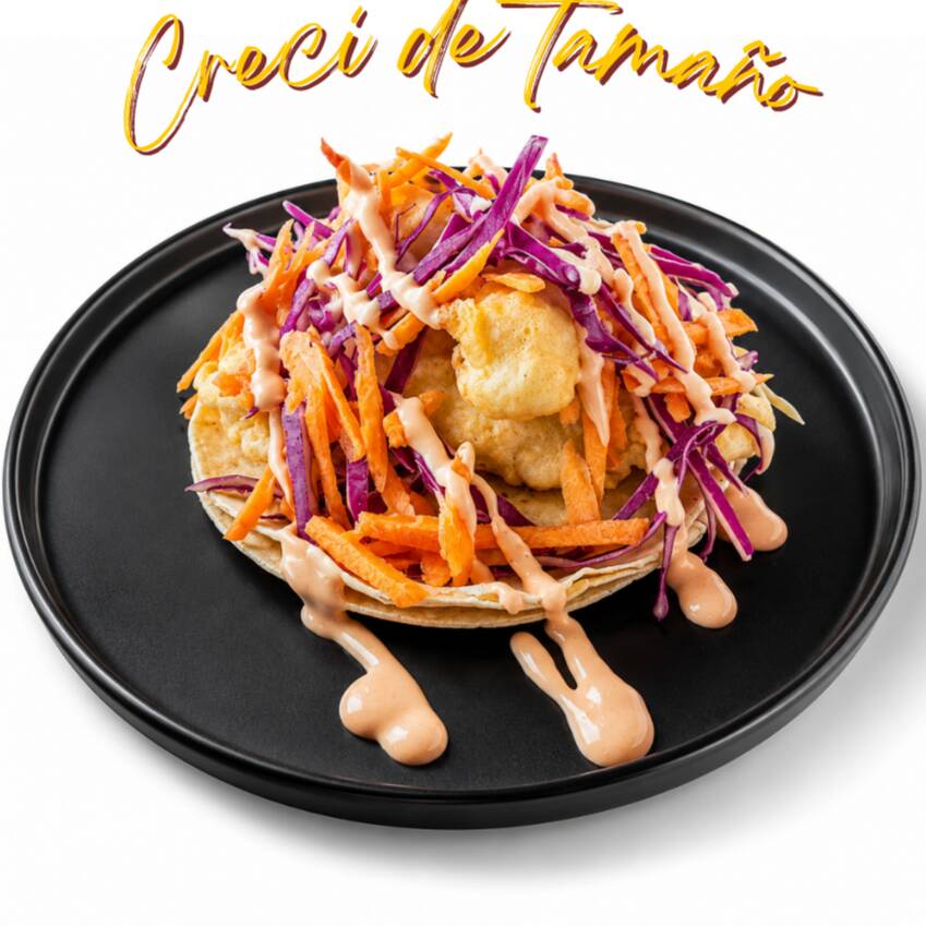 Taco Grande de Camarón Capeado