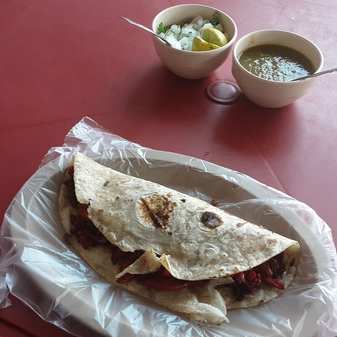 Barbacoa por taco