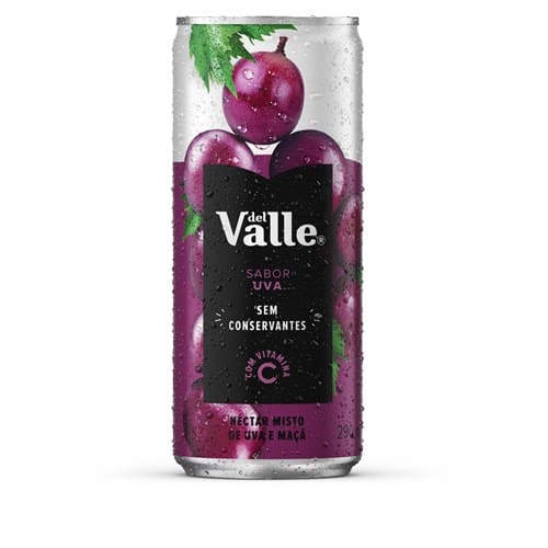 Suco Del Valle Uva Lata 290ml