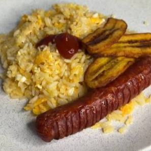 Arroz Personal + Chorizo + Huevo + Gaseosa