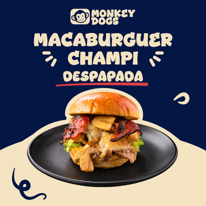 Macaco Burguer Champi Despapada