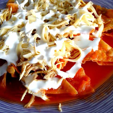 Chilaquiles Rojos