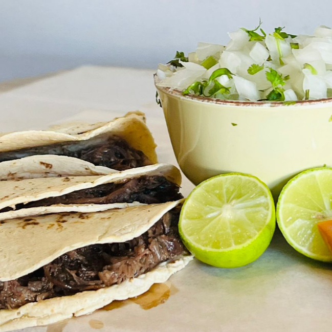 Orden de Tacos de Barbacoa