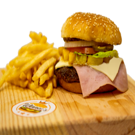 Combo Hamburguesa Hawaiana