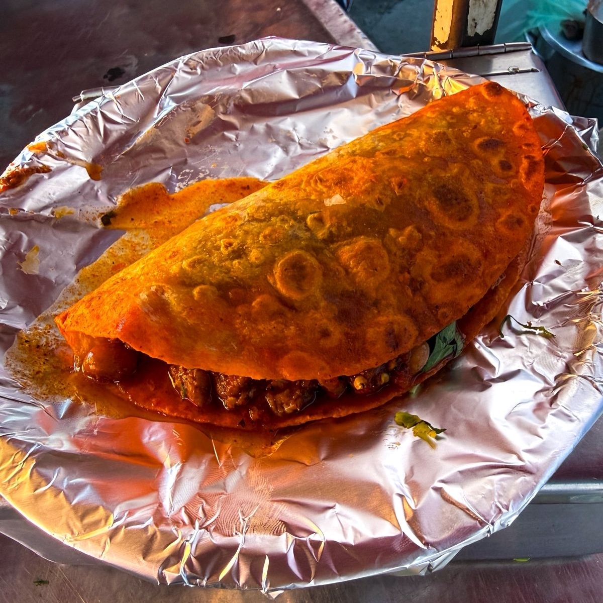 Taco de harina