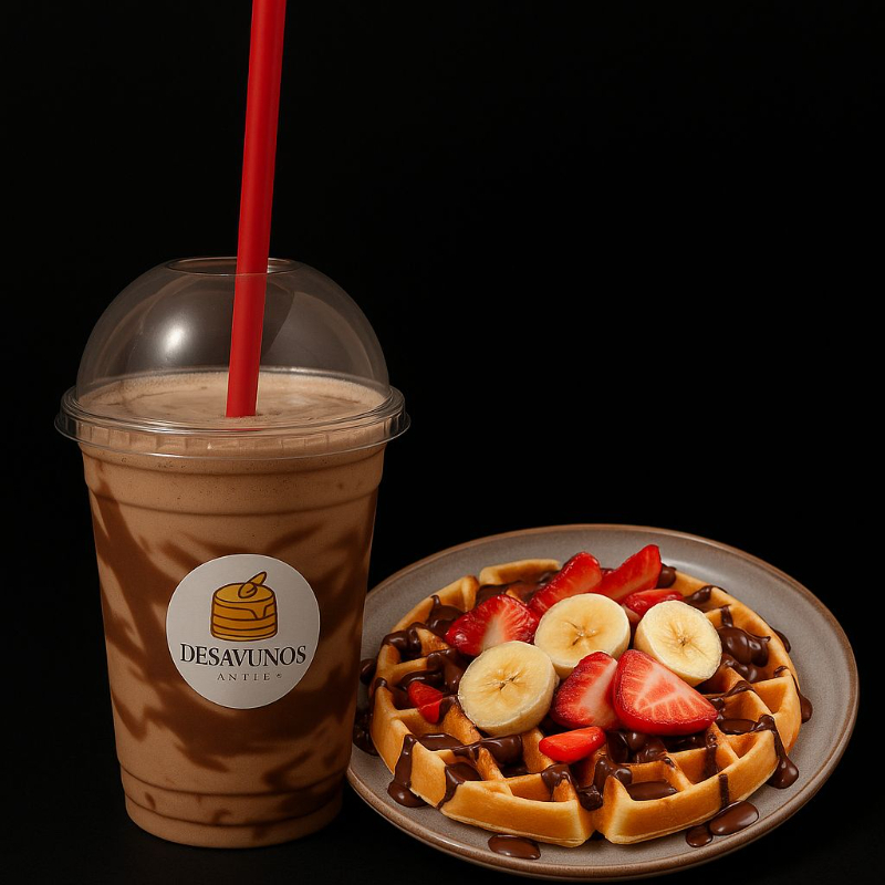 WAFFLE + MALTEADA