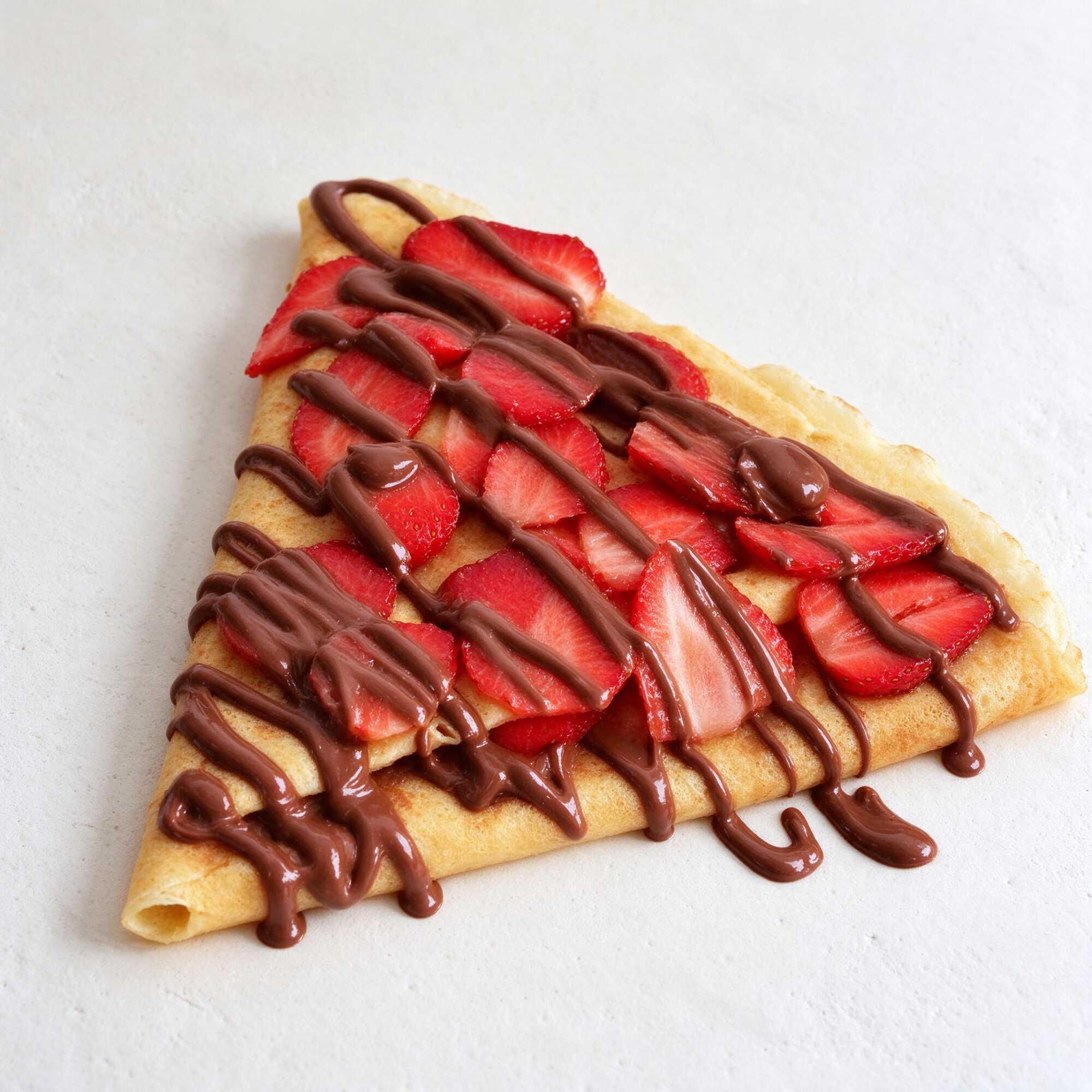 Crepa de Nutella con Fresa