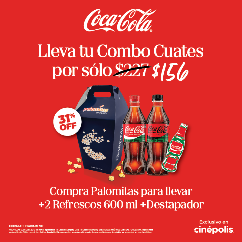 Combo Cuates + Destapador Coca-Cola®