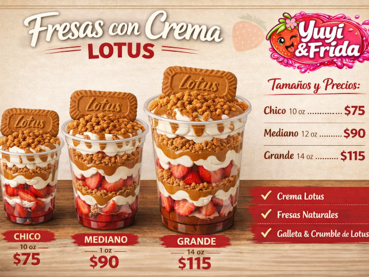 Fresas con crema yuyifrida