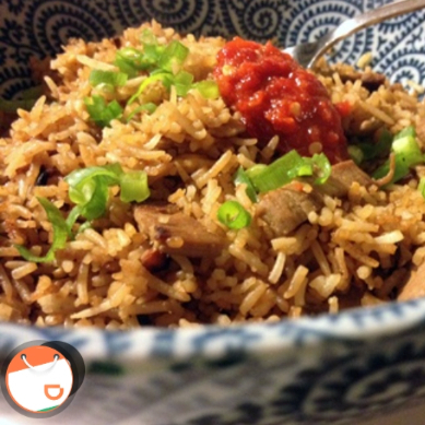 Arroz Thai (carne)