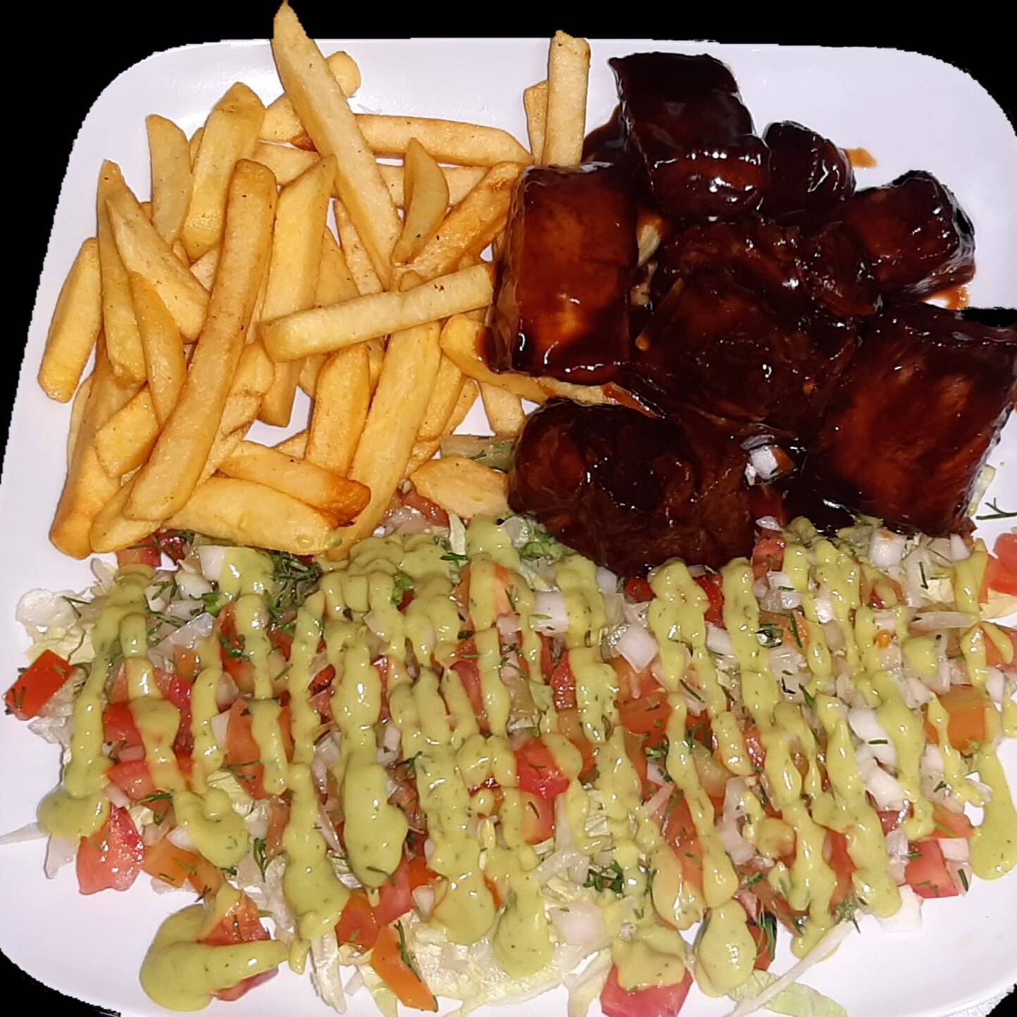 Costillas BBQ.